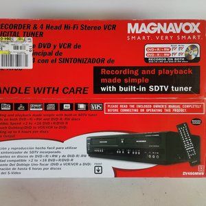 Magnavox ZV450MW8 DVD VHS Recorder DVD/RW VCR NEW Factory Sealed RARE